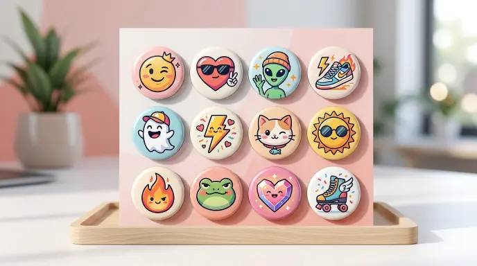 Cute Rizz Buttons