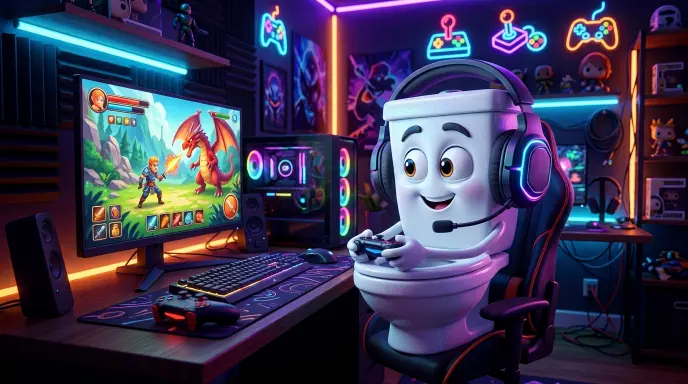 Skibidi Toilet Meme Lines for Gaming Chats